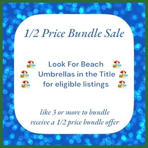 🏖️ Bundles Of 3 or more 1/2 Price 🏖️